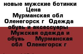 новые мужские ботинки › Цена ­ 700 - Мурманская обл., Оленегорск г. Одежда, обувь и аксессуары » Мужская одежда и обувь   . Мурманская обл.,Оленегорск г.